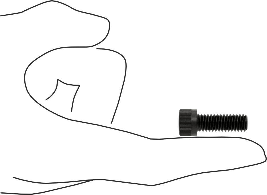 Torx Alaşımlı Çelik Soket Başlı Vidalar, 5/16"-18 Diş Boyutu, 7/8" Uzunluk