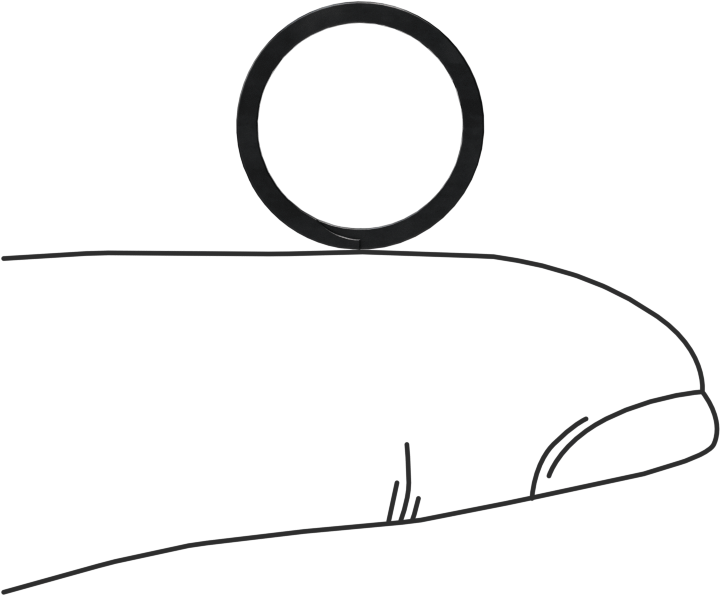 Spiral Dış Tutma Halkası, 12 mm Dış Çap için, 18-8 Paslanmaz Çelik
