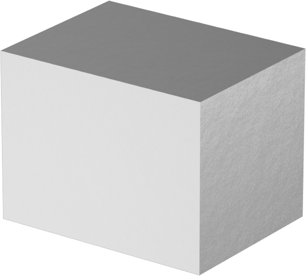 18-8 Paslanmaz Çelik Makine Anahtarı, 3/16" x 3/16", 1/4" Uzunluk, Küçük Boyutlu
