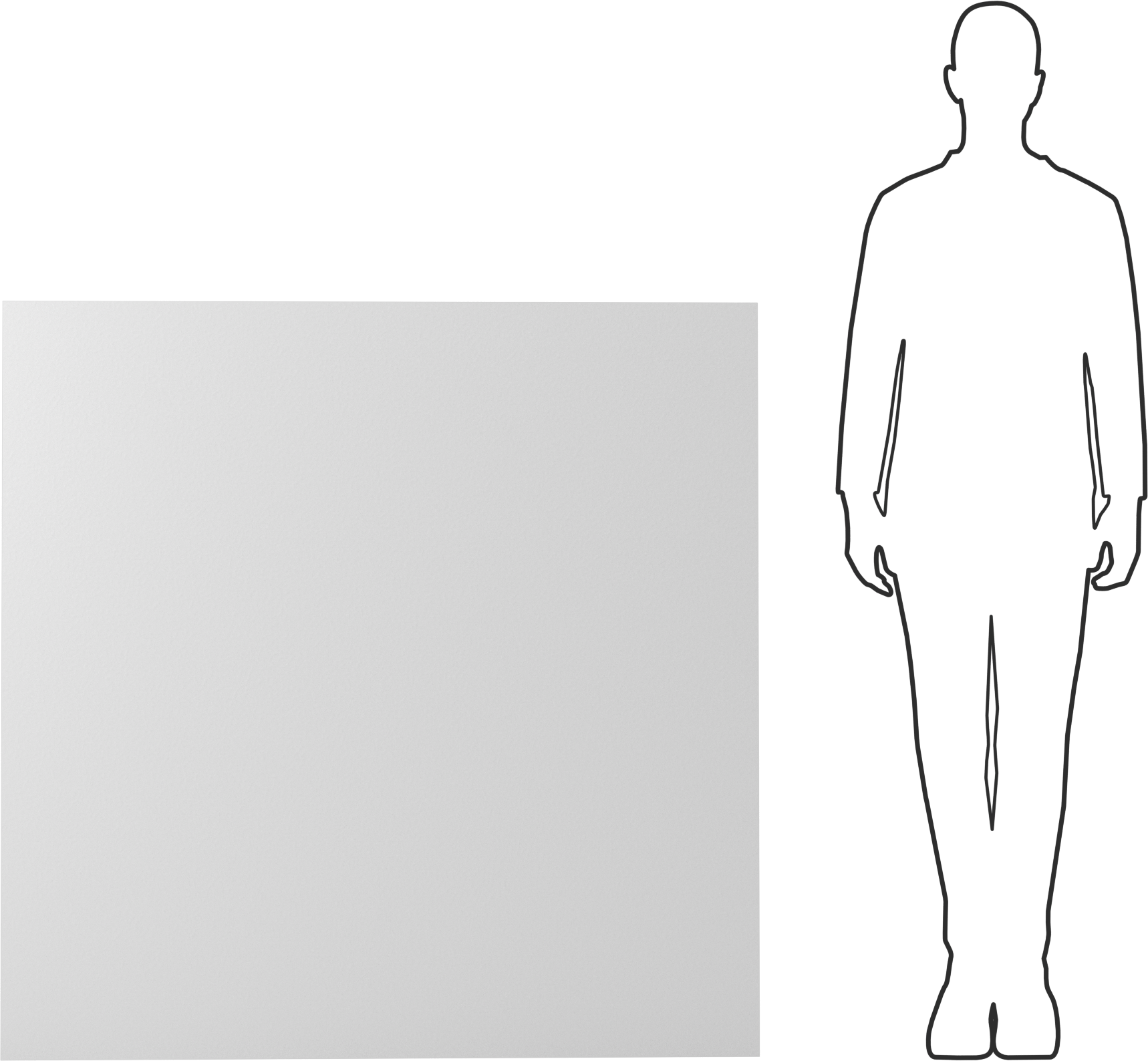 Büyük Boy Kimyasal Dayanıklı Kaygan PTFE Levha, 48" x 48" x 1/32"