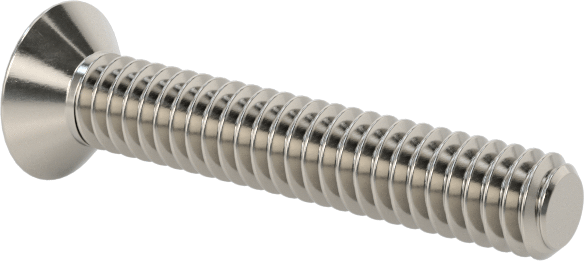 18-8 Paslanmaz Çelik Torx Düz Başlı Vidalar, M2 x 0,4 mm Diş Boyutu, 12 mm Uzunluk