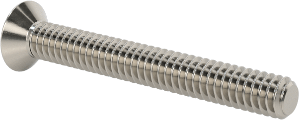 18-8 Paslanmaz Çelik Torx Düz Başlı Vidalar, M2 x 0,4 mm Diş Boyutu, 16 mm Uzunluk