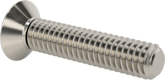 18-8 Paslanmaz Çelik Torx Düz Başlı Vidalar, M2,5 x 0,45 mm Diş Boyutu, 12 mm Uzunluk