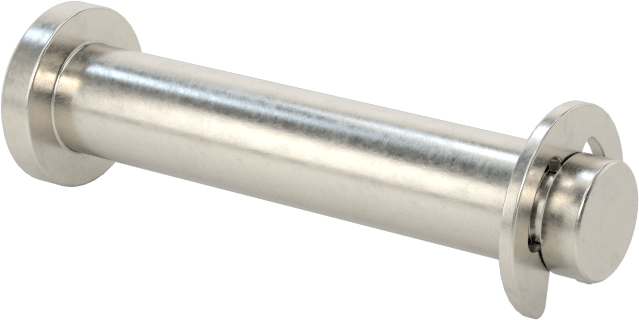 Tutma Halkası Yivli Çatal Pim, 18-8 Paslanmaz Çelik, 3/16" Çap, 7/8" Kullanılabilir Uzunluk