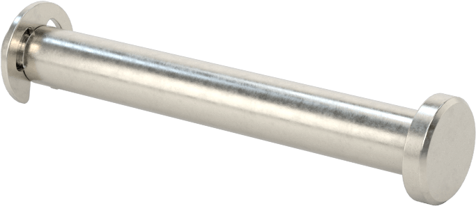 Tutma Halkası Yivli Çatal Pim, 18-8 Paslanmaz Çelik, 3/16" Çap, 1-3/8" Kullanılabilir Uzunluk