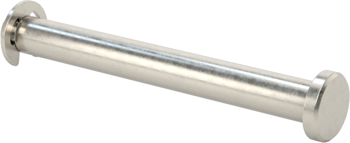 Tutma Halkası Yivli Çatal Pim, 18-8 Paslanmaz Çelik, 3/16" Çap, 1-5/8" Kullanılabilir Uzunluk