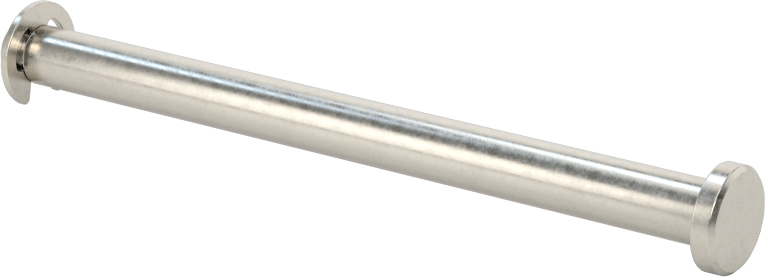 Tutma Halkası Yivli Çatal Pim, 18-8 Paslanmaz Çelik, 3/16" Çap, 2-3/8" Kullanılabilir Uzunluk