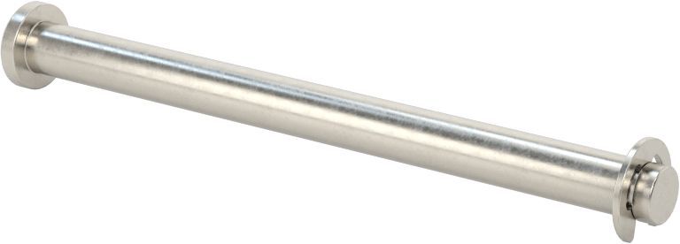 Tutma Halkası Yivli Çatal Pim, 18-8 Paslanmaz Çelik, 3/16" Çap, 2-3/8" Kullanılabilir Uzunluk