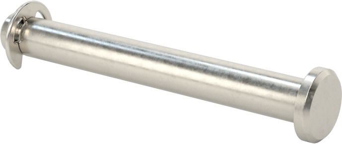 Tutma Halkası Yivli Çatal Pim, 18-8 Paslanmaz Çelik, 3/16" Çap, 1-1/2" Kullanılabilir Uzunluk