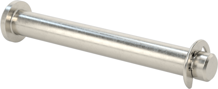 Tutma Halkası Yivli Çatal Pim, 18-8 Paslanmaz Çelik, 3/16" Çap, 1-1/2" Kullanılabilir Uzunluk