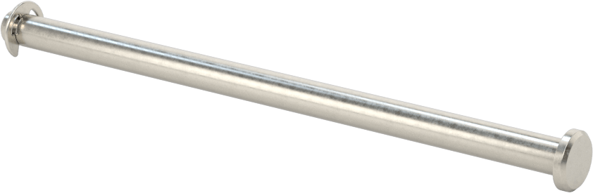 Tutma Halkası Yivli Çatal Pim, 18-8 Paslanmaz Çelik, 3/16" Çap, 3-1/2" Kullanılabilir Uzunluk