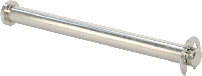 Tutma Halkası Yivli Çatal Pim, 18-8 Paslanmaz Çelik, 1/4" Çap, 3" Kullanılabilir Uzunluk