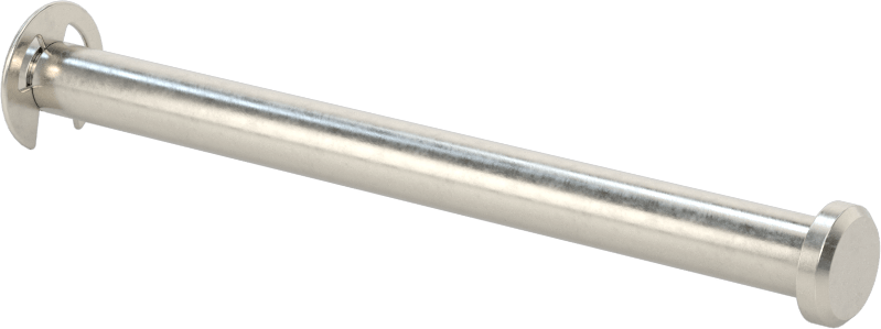 Tutma Halkası Yivli Çatal Pim, 18-8 Paslanmaz Çelik, 1/4" Çap, 3" Kullanılabilir Uzunluk