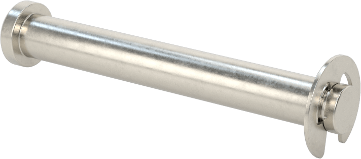 Tutma Halkası Yivli Çatal Pim, 18-8 Paslanmaz Çelik, 1/4" Çap, 1-7/8" Kullanılabilir Uzunluk
