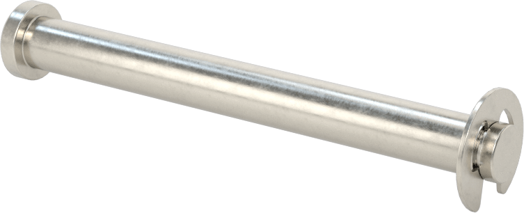Tutma Halkası Yivli Çatal Pim, 18-8 Paslanmaz Çelik, 1/4" Çap, 2-3/8" Kullanılabilir Uzunluk