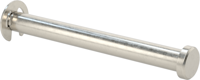 Tutma Halkası Yivli Çatal Pim, 18-8 Paslanmaz Çelik, 1/4" Çap, 2-3/8" Kullanılabilir Uzunluk