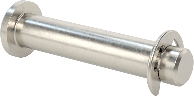 Tutma Halkası Yivli Çatal Pim, 316 Paslanmaz Çelik, 3/16" Çap, 7/8" Kullanılabilir Uzunluk