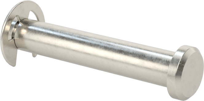 Tutma Halkası Yivli Çatal Pim, 316 Paslanmaz Çelik, 1/4" Çap, 1-3/8" Kullanılabilir Uzunluk