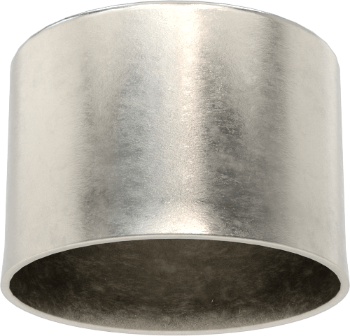 Metal Yuvarlak Kapak, 1" dış çap için, 18-8 Paslanmaz Çelik