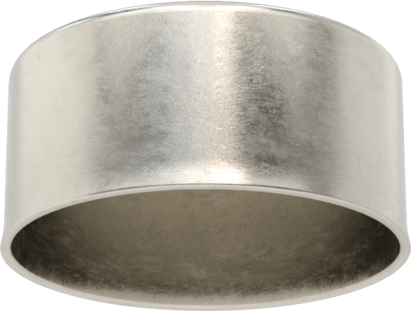 Metal Yuvarlak Kapak, 2-1/4" Dış Çap için, 18-8 Paslanmaz Çelik