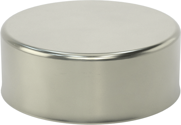 Metal Yuvarlak Kapak, 3" Dış Çap için, Çelik