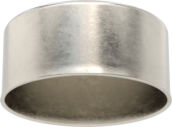 Metal Yuvarlak Kapak, 2-3/8" Dış Çap, 18-8 Paslanmaz Çelik