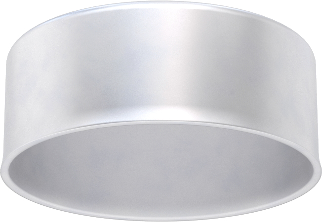 Metal Yuvarlak Kapak, 3-1/2" Dış Çap için, Alüminyum