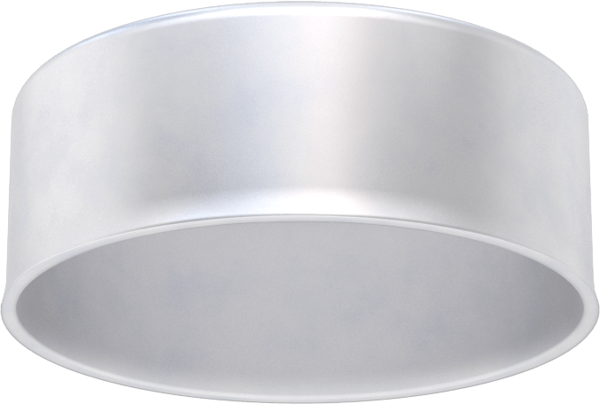 Metal Yuvarlak Kapak, 4" Dış Çap için, Alüminyum