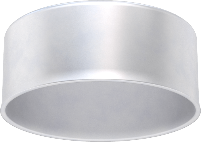 Metal Yuvarlak Kapak, 4-1/2" Dış Çap için, Alüminyum
