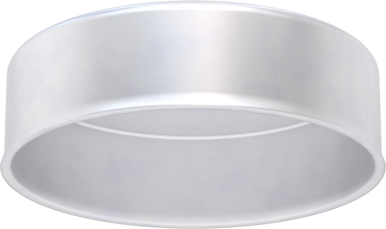 Metal Yuvarlak Kapak, 6-5/8" Dış Çap için, Alüminyum