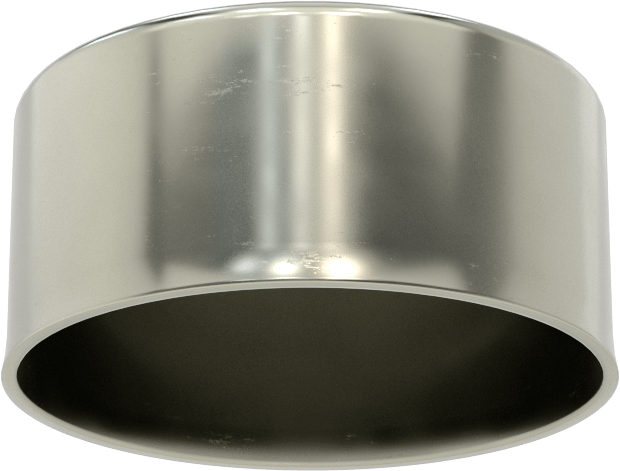 Metal Yuvarlak Kapak, 2-7/8" dış çap için, Çelik
