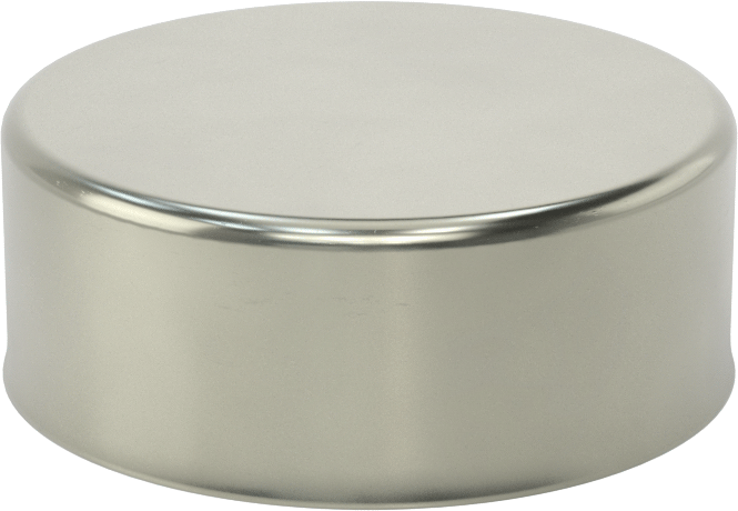 Metal Yuvarlak Kapak, 4" Dış Çap için, Çelik