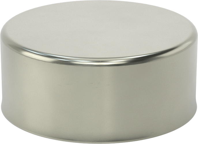 Metal Yuvarlak Kapak, 4-1/2" Dış Çap için, Çelik