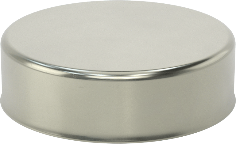 Metal Yuvarlak Kapak, 6-5/8" Dış Çap için, Çelik