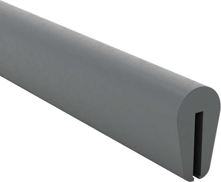 SBR Çıtası, 1/16“ Genişlik x 7/16” İç Yükseklik, 2-1/2 Fit Uzunluk