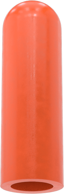 Yüksek Sıcaklığa Dayanıklı Yuvarlak Silikon Kauçuk Kapak, 1/4" Dış Çap için