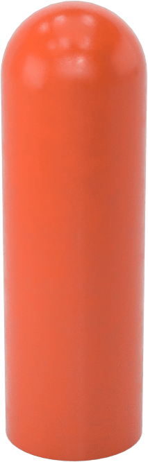 Yüksek Sıcaklığa Dayanıklı Yuvarlak Silikon Kauçuk Kapak, 1/4" Dış Çap için