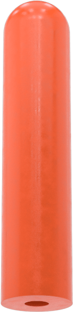 Yüksek Sıcaklığa Dayanıklı Yuvarlak Silikon Kauçuk Kapak, 1/16" Dış Çap