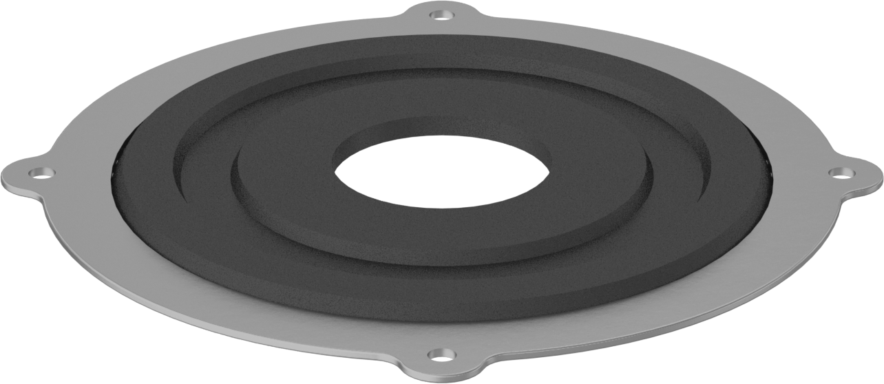 Sızdırmazlık Halkası, 4" Çaplı Flanş ile, 1" ID