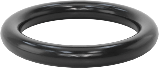 Su ve Buhara Dayanıklı Sert EPDM O-Ringler, 1/8 Kesirli Genişlik, Dash No. 211