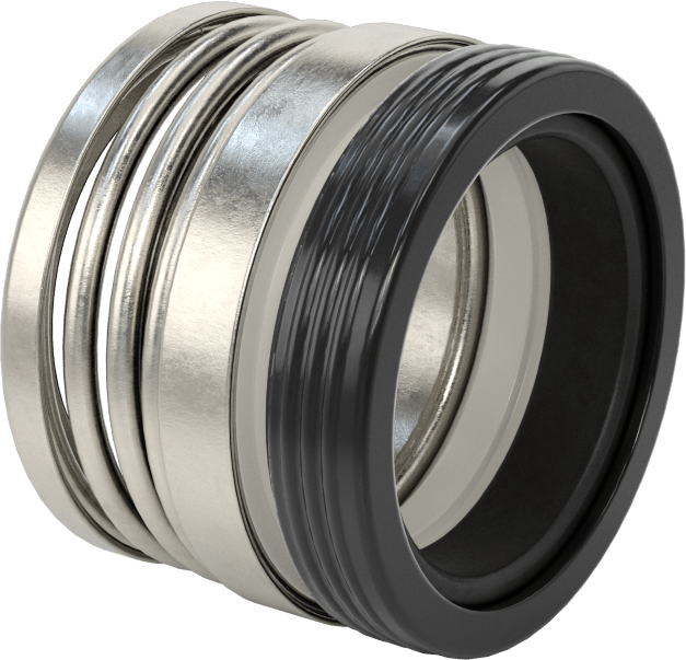 Uzatılmış Yaylı Mekanik Pompa Mili Contası, EPDM Conta, 1-1/2" Mil Çapı için, 758E Numara