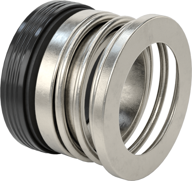 Uzatılmış Yaylı Mekanik Pompa Mili Contası, EPDM Conta, 1-5/8" Mil Çapı için, 238E Numara
