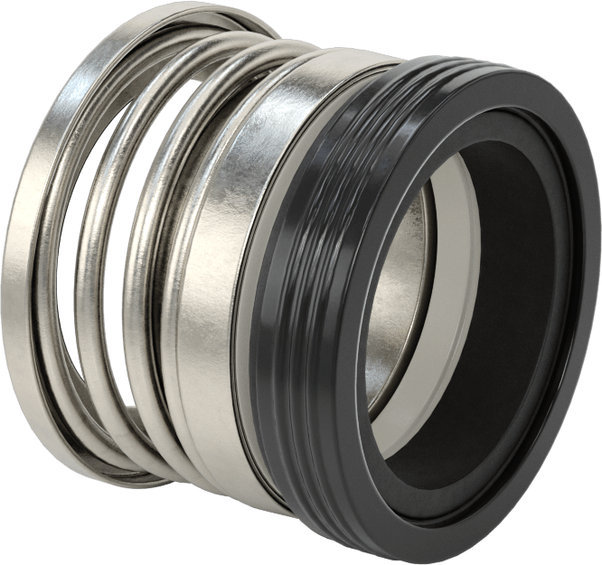 Uzatılmış Yaylı Mekanik Pompa Mili Contası, EPDM Conta, 1-5/8" Mil Çapı için, 238E Numara