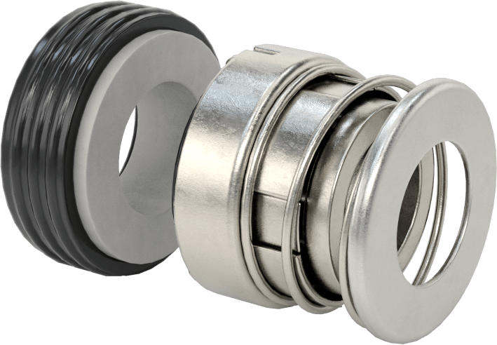 Uzatılmış Yaylı Mekanik Pompa Mili Contası, Viton® Conta, 13 mm Mil Çapı için
