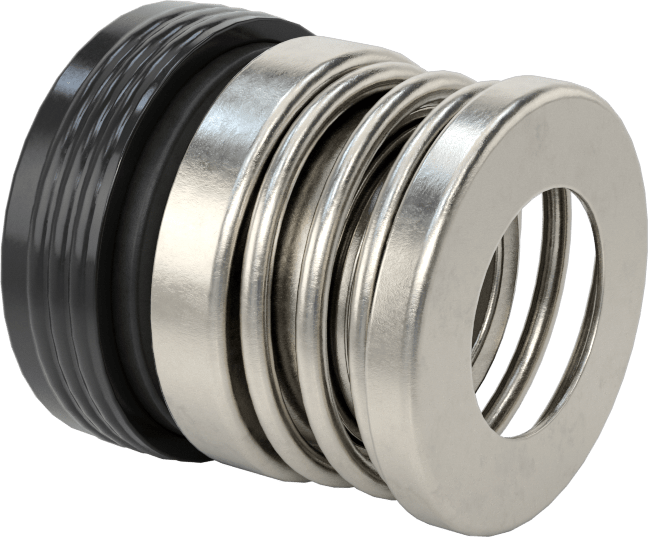 Uzatılmış Yaylı Mekanik Pompa Mili Contası, Viton® Conta, 5/8" Mil Çapı için, 359V Numara