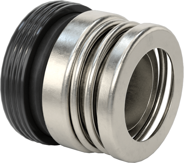 Uzatılmış Yaylı Mekanik Pompa Mili Contası, Viton® Conta, 3/4" Mil Çapı için, 877 Sayı