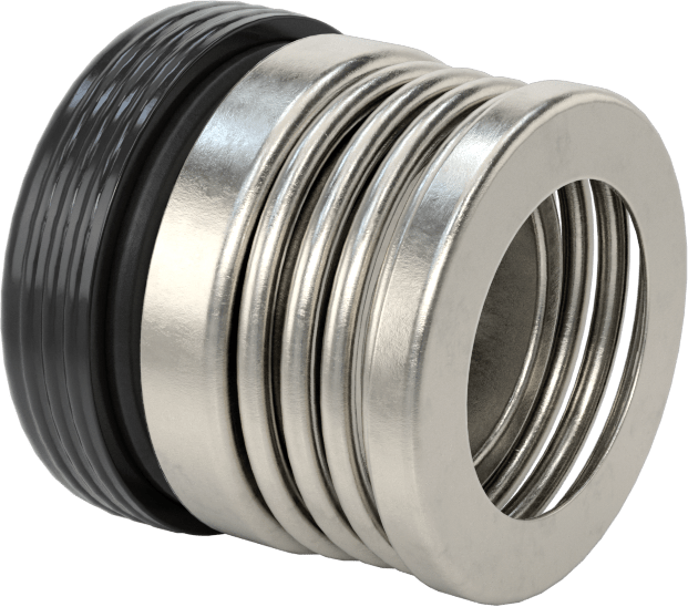 Uzatılmış Yaylı Mekanik Pompa Mili Contası, Viton® Conta, 7/8" Mil Çapı için, 703V Numarası