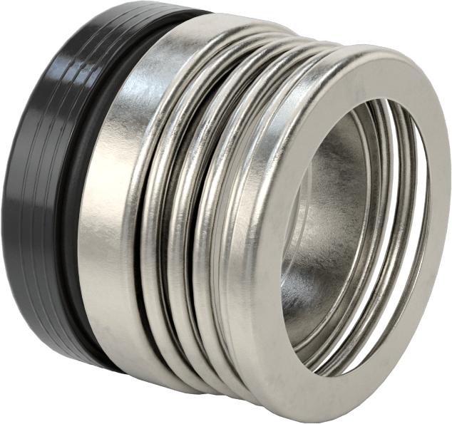 Uzatılmış Yaylı Mekanik Pompa Mili Contası, Viton® Conta, 1-3/8" Mil Çapı için