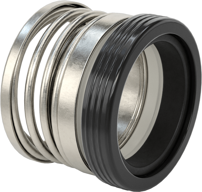 Uzatılmış Yaylı Mekanik Pompa Mili Contası, Viton® Conta, 1-3/4" Mil Çapı için, 237V Numara