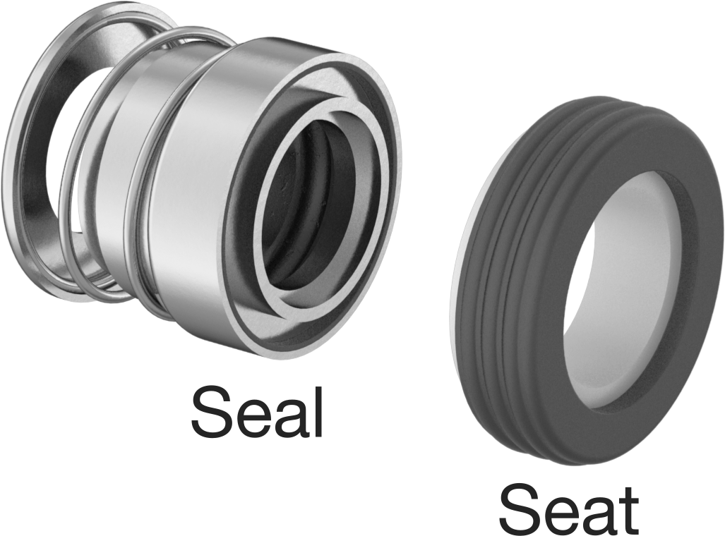 Uzatılmış Yaylı Mekanik Pompa Mili Contası, Viton® Conta, 13 mm Mil Çapı için